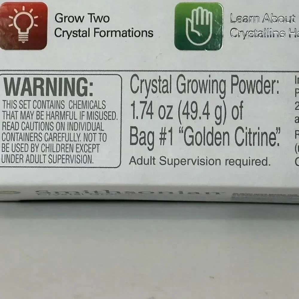 Smithsonian Crystal Growing STEM Kit